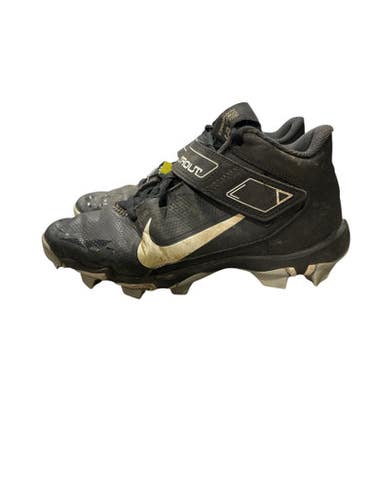 Used Nike BB/SB Cleats Black Junior 04 11847-S000034641