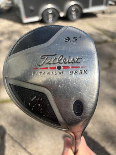 Titleist 983K Driver 9.5 Graphite Design YS-6 Stiff Flex 45.25