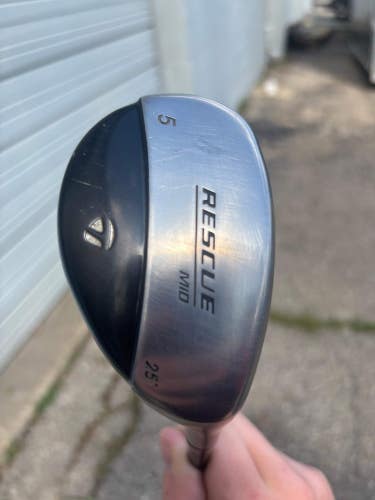 TaylorMade Rescue Mid 5 Hybrid 25 TaylorMade Ultralite Regular Flex 39 NICE
