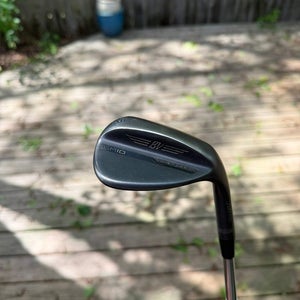 Titleist Vokey SM10 Jet Black Lob Wedge 58 / 8 Wedge Flex 35.25 NICE