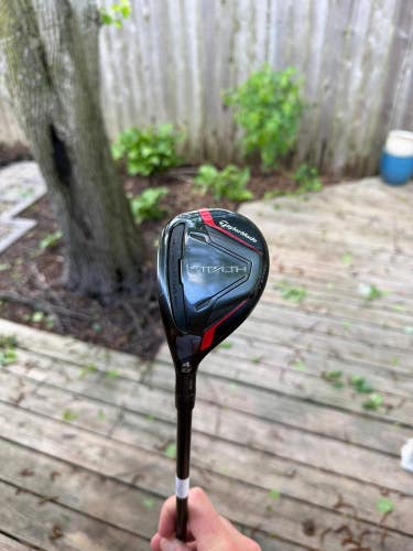 Taylormade Stealth Rescue 4 Hybrid 22 Ventus Red 6R Regular Flex Lefty 40 NICE