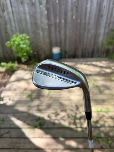 Titleist Vokey SM10 Tour Chrome Lob Wedge 58 / 10S Wedge Flex 35 NICE