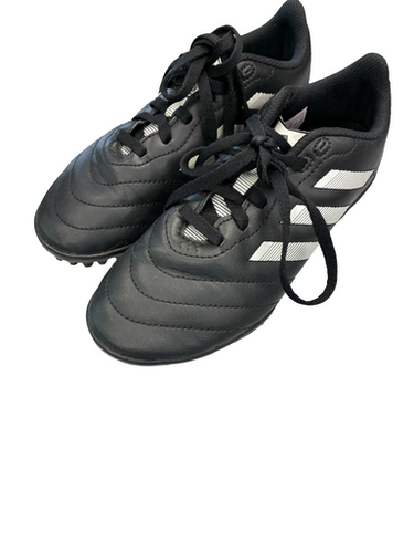 Used Adidas Soccer Indoor Shoes Black Junior 02.5 11682-S000131367