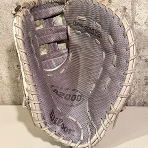 Wilson A2000 FP1B Fastpitch First Base Mitt w/ Spin Control RHT WBW100628125