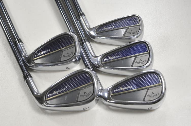 Callaway Paradym 6-PW Iron Set Stiff Flex Right Recoil Dart F4 Graphite # 216005