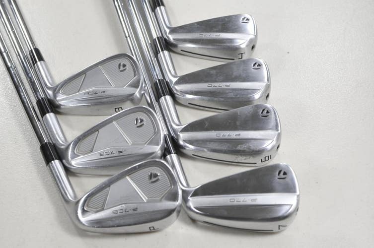 TaylorMade P7CB/P770 2025 4-PW Iron Set Stiff Right KBS Tour Lite Steel # 216054