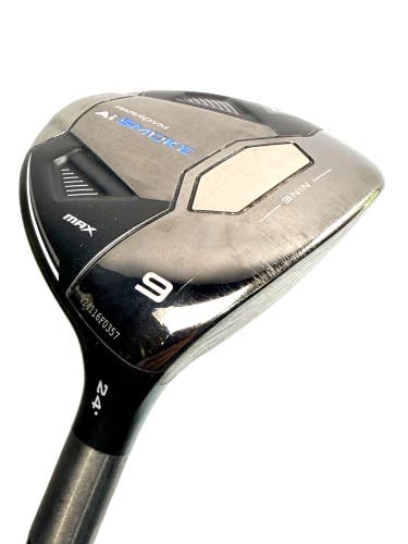 Callaway Paradym Ai Smoke 9 Wood 24 Cypher Black 50g 5.5 41.5" Golf Pride