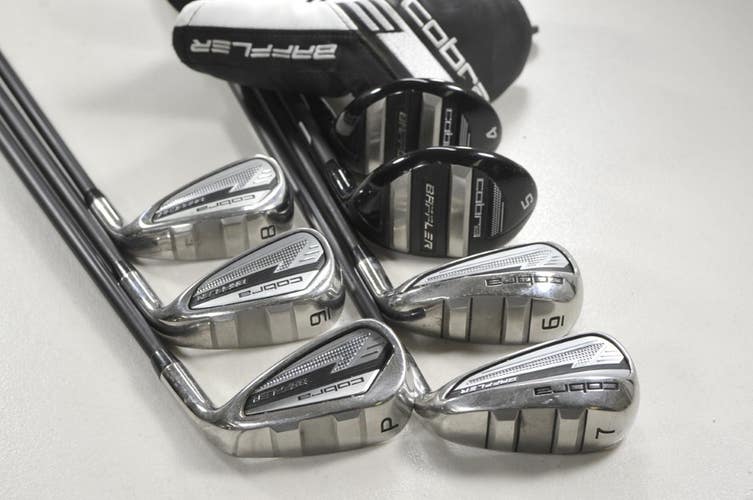 Cobra Baffler 2025 4-5H, 6-PW Iron Set Senior Lite Flex Right Graphite # 215961