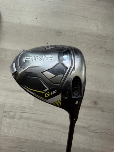 Men's 2023 Ping G430 LST Right Handed Driver Extra Stiff Flex 9 Loft (Used)