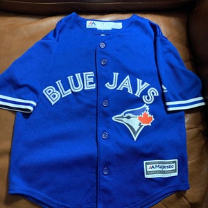 Kids Majestic Jose Bautista Jersey Toronto Blue Jay (Used)