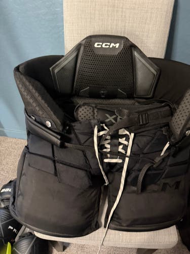 Senior Small CCM Axis XF Hockey Goalie Pants (Used)