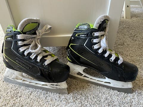 Bauer GSX Hockey Goalie Skates 13 (Used)