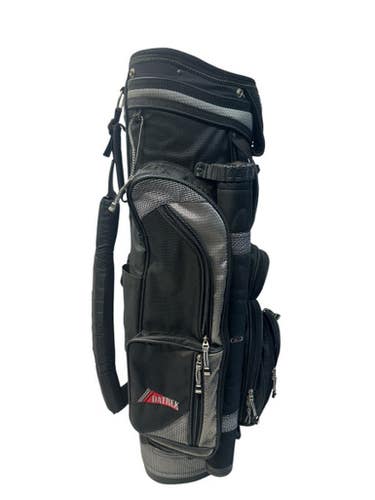 Used Datrek IDS Mens Cart Bag Black And Red 11835-C000207371