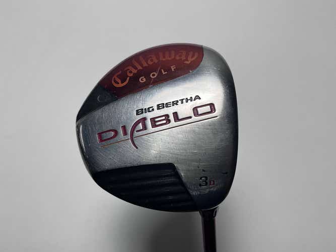 Callaway Big Bertha Diablo 3 Fairway Wood 15* 55g Senior RH Midsize Grip