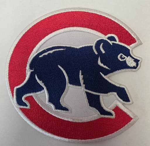Chicago Cubs Iron On Embroidered 4" Round Team Jersey Baseball PATCH