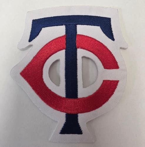 Minnesota Twins Iron On Embroidered 4" x 3.25" Team Jersey Baseball PATCH