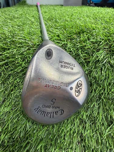 Callaway - Big Bertha - War Bird - 5 Wood - Graphite - Regular Flex - RH