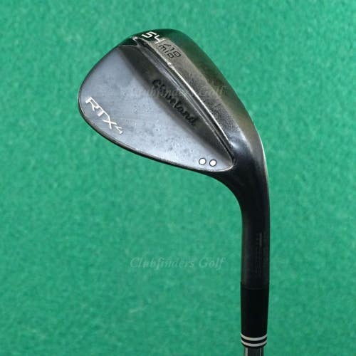 Cleveland RTX-4 Mid Black Satin 54-10 54 Sand Wedge DG S400 TI Steel Stiff