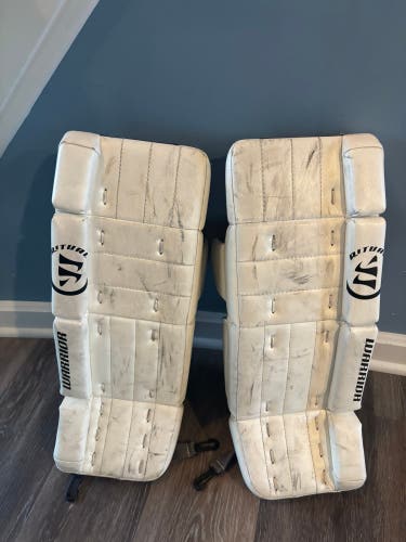 21" 2016 Warrior Ritual G3 Goalie Leg Pads (Used)