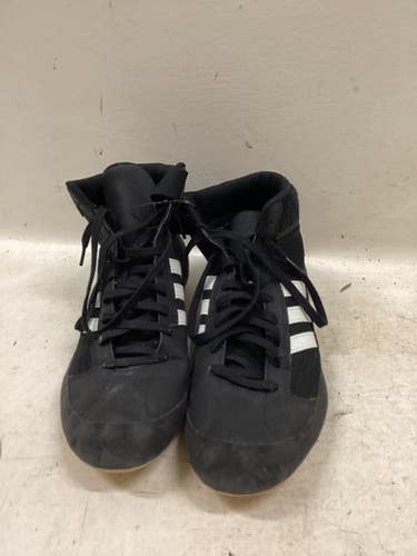 Used Adidas Wrestling Shoes Black Senior 12 11725-S000499968