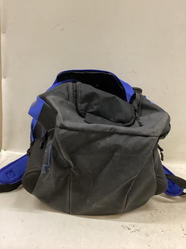 Used Demarini 2 BAT BACKPACK BB/SB Player Backpack Royal Blue 11725-S000500010