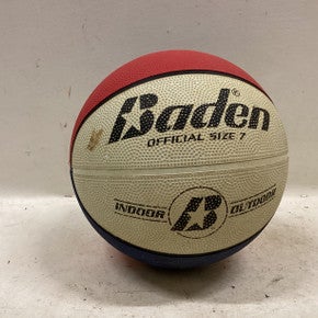 Used Baden Basketball Adult Outdoor White/Royal/Red 11725-S000500050