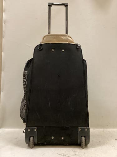 Used Mizuno MIZUNO PRO WHEELED BAG BB/SB Player Wheeled Bag Grey 11725-S000499509