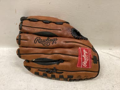 Used Rawlings CC2222 BB/SB Glove RH Throw Brown 13" 11725-S000499316