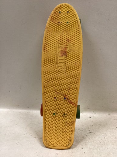 Used Penny 27 LONGBOARD Complete Skateboard Yellow Long 11725-S000499335