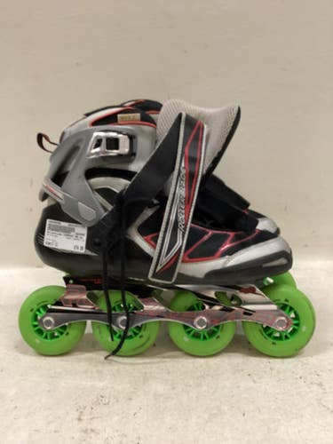 Used Rollerblade TEMPEST 90 Senior Rec Fitness Skates Grey Senior 11 11725-S000499369