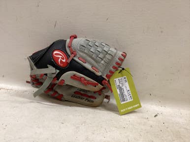 Used Rawlings MT95GB BB/SB Glove RH Throw White/Black/Red 9 1/2" 11725-S000500489