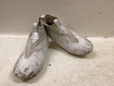 Used Adidas FREAK Jr FB Cleats White Junior 03 11725-S000500512