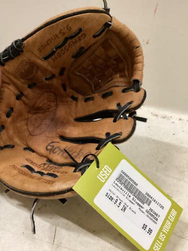 Used Louisville Slugger GEN950BM BB/SB Glove RH Throw Brown And Black 9 1/2" 11725-S000500560