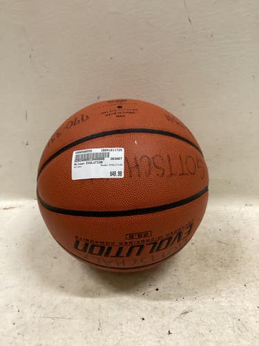 Used Wilson EVOLUTION Basketball Adult Indoor 11725-S000500555