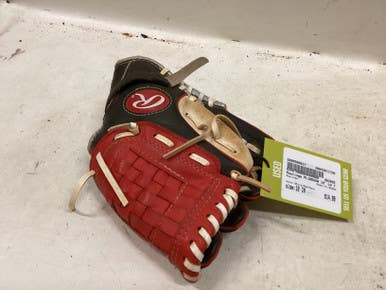 Used Rawlings PL10DSSW BB/SB Glove LH Throw White/Red/Navy 10" 11725-S000500637