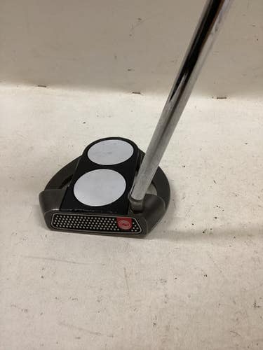 Used Odyssey O WORKS BLACK 2 BALL FANG Mens Putter RH 11725-S000500687