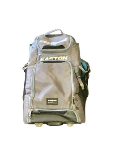 Used Easton JEN SCHRO BB/SB Player Wheeled Bag Grey 11443-S000203135