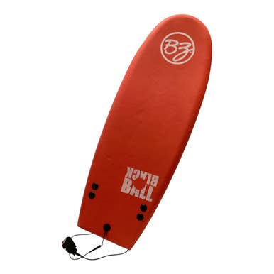 Used 4FT 6IN SURFBOARD Surfboard Red 5Ft 11443-S000204945