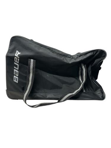 Used Bauer BAUER HOCKEY WHEEL BAG Sr Hockey Wheeled Black 11835-S000206955