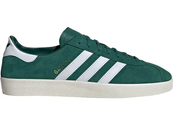 Size 8.5 - adidas Gazelle Decon Collegiate Green Cloud White Gold Metallic IE916