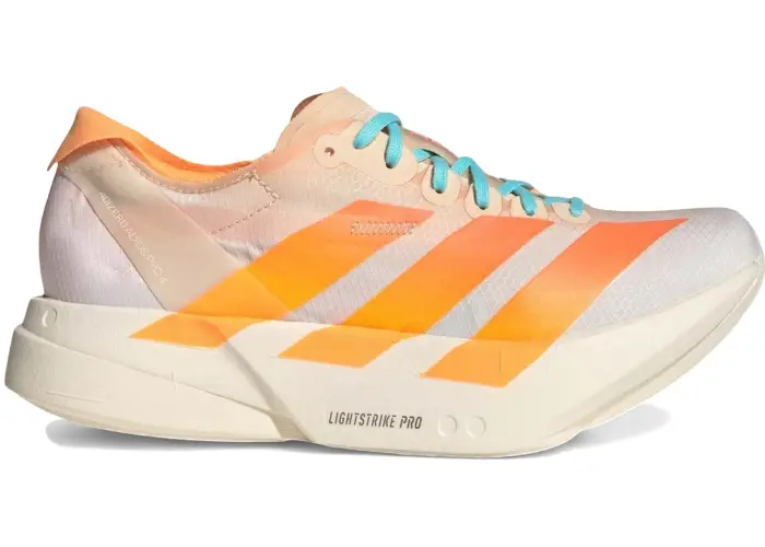 Size 7 - adidas Adizero Adios Pro 4 Orange JR1241