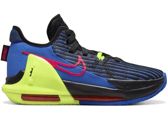 Size 6 - Nike LeBron Witness 6 Hyper Royal Bright Crimson (GS) DD0423-405