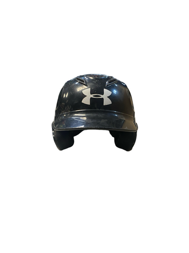 Used Under Armour UABH110 Batting Helmet No Mask Black MD 11706-S000375620