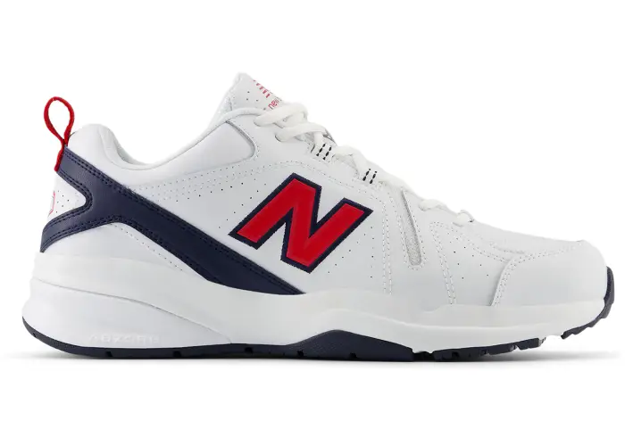Size 15 - New Balance 608v5 White Red MX608HR5