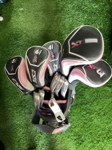 Lady Hagen MS2 Complete Golf Set Woods, Hybrids, Irons, Putter, Bag, Graphite