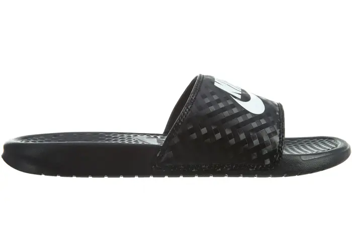 Size 7 - Nike Benassi Jdi Black White (W) 343881-011