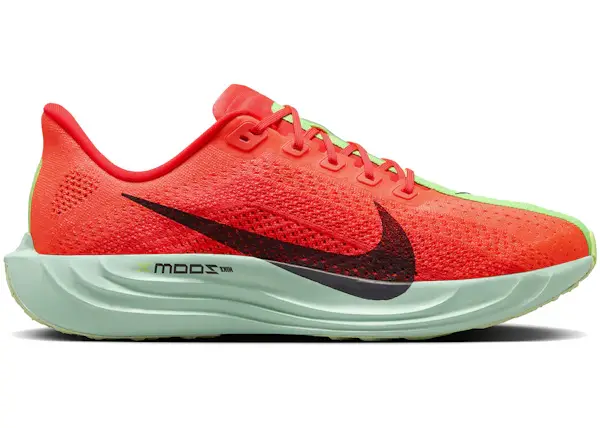 Size 8.5 - Nike ZoomX Pegasus Plus Bright Crimson Lime Blast Mint Foam Cave Purp