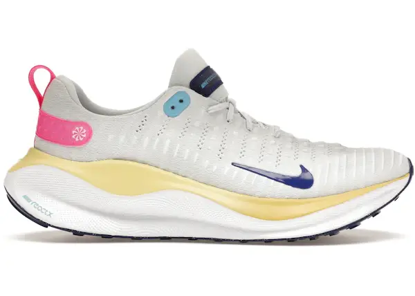Size 9.5 - Nike ReactX Infinity Run 4 Photon Dust Saturn Gold Deep Royal DR2665-