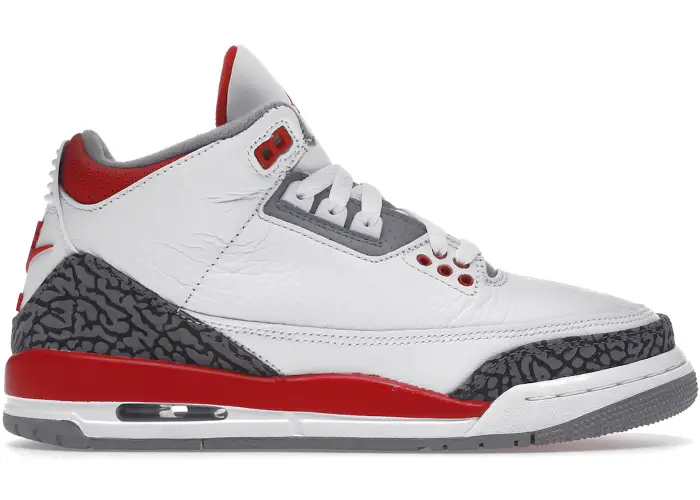 Size 6.5 - Jordan 3 Retro Fire Red (2022) (GS) DM0967-160