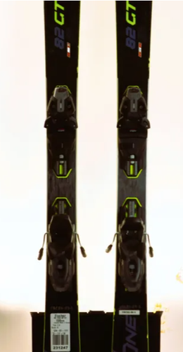 Used 2021 RC One 82 GT Demo Ski with Fischer RSW 11 Bindings Size 159 (Option 231247)